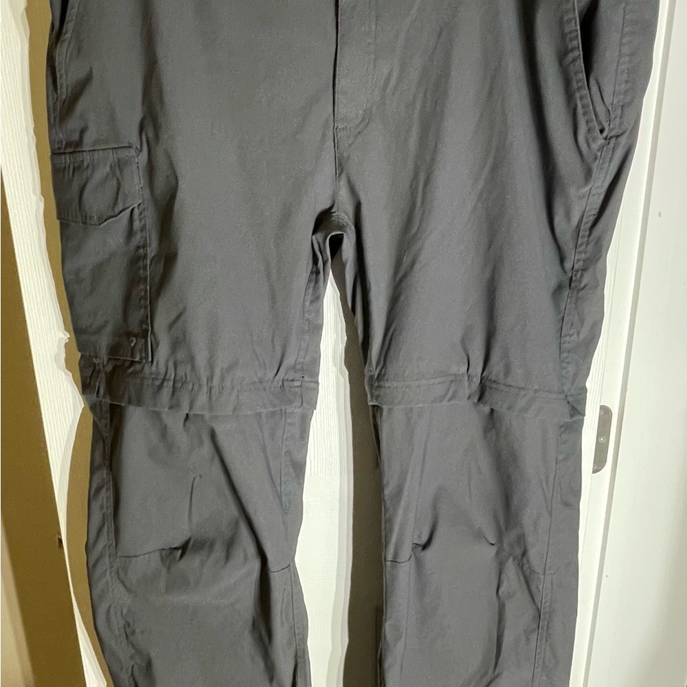 Cabela's Stillwater Charcoal womans size 14 cargo hiking camping outdoors
